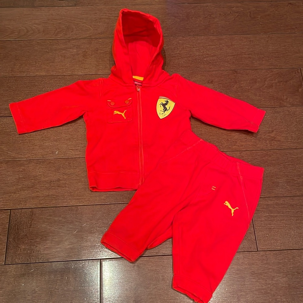 Puma Ferrari baby tracksuit